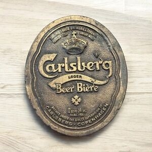 1978 Vintage Carlsberg Beer Belt Buckle/Bottle Opener.